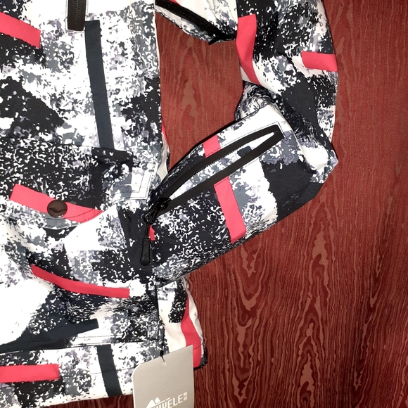 RIVIYELE Snow Ski Jacket Winter Outdoor Sport Windproof Rain Sz Small NWT - Picture 7 of 14